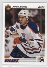 1991-92 Upper Deck Bernie Nicholls #566 0a4