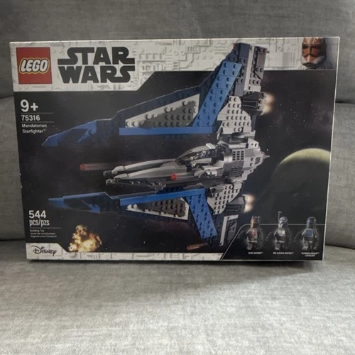 LEGO Star Wars Mandalorian Starfighter 75316 Complete Set Boxed 544 pcs Bo-Katan