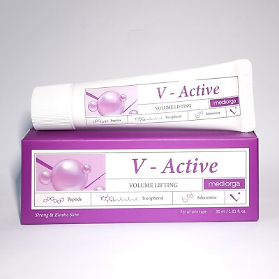 Mediorga V-Active Cream 30ml Volume Lifting Moisturizing Anti Wrinkle Whitening