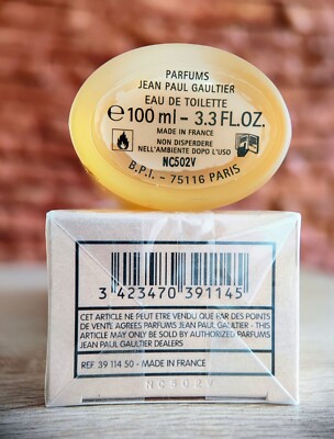 Discontinued Jean Paul Gaultier Fragile 100ml 3.3 fl oz EDT For