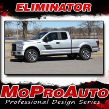 ELIMINATOR 2015-2020 Ford F-150 Side Door Low Hockey Stripe Vinyl Graphic Decal