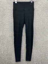 Orvis Women s Cozy High Rise Fleece Lined Soft Black Yoga Leggings Size Small