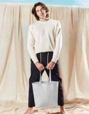 Westford Mill Organic Premium Cotton Maxi Tote Bag Canvas Shopping Reusable Bag