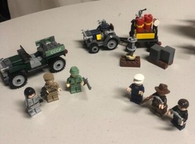 Lego 7628 Indiana Jones Peril in Peru Kingdom of the Crystal Skull 2008 100%