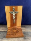 Virginia Beach VA Souvenir Christian Crucifix Cross Altar Rosary Holder Font  — photo 6