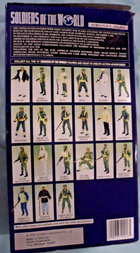 Soldados del Mundo, Segunda Guerra Mundial 1941-45, Figura de Acción Fuerza Blindada, Nueva Foto 4 de 4