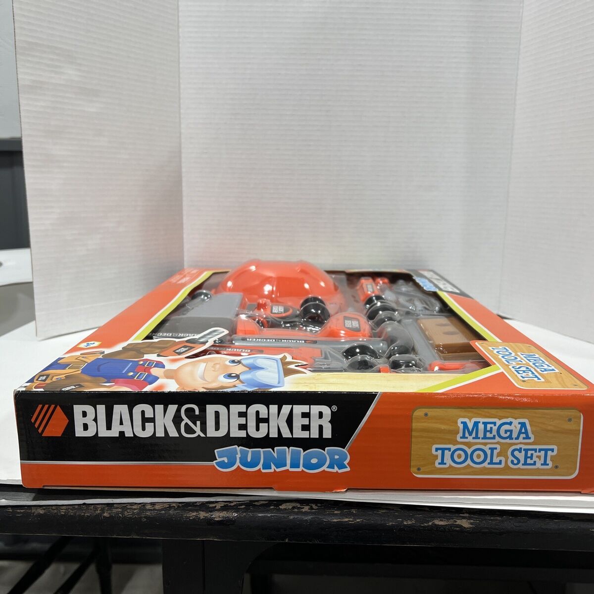 Black And Decker Junior Mega Tool Set 42 Tools And Accessories New In Box