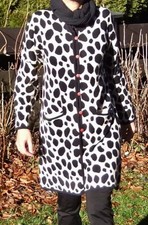 New Gudrun Sjoden Size:s Long Patterned Jacquard Cardigan