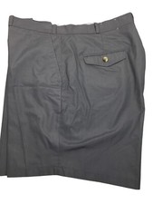 mens haband shorts Dark gray 40 cotton blend