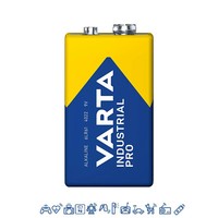 4X Varta 9V-Block 4922 Longlife Powe E-Block 6LR61 Batteria Alcalina Sfusa Bulk