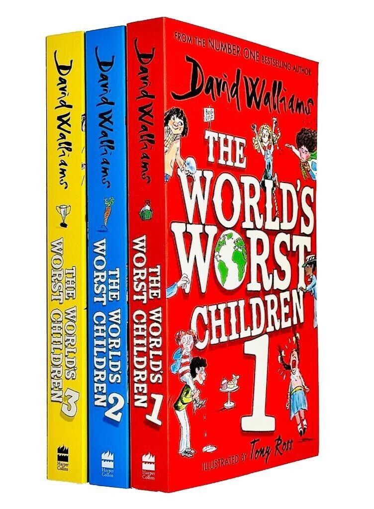David Walliams Unisex The World's Worst Children 3 Books Collection Set By - Fiction - Paperback - Image 5