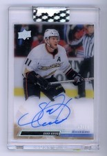 2022-23 UPPER DECK CLEAR CUT AUTOGRAPH AUTO HIGH GLOSS /10 SAKU KOIVU - DUCKS