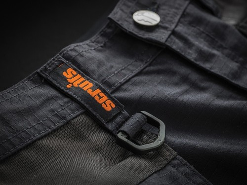 Scruffs Pantaloncini da Lavoro Shorts "Trade Flex" - Nero - Foto 3 di 54