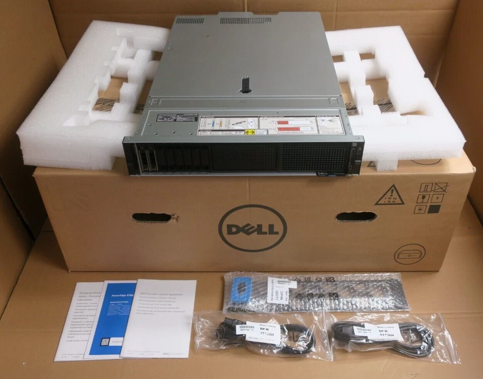 NEW Dell PowerEdge R760xs 2x 20C Silver 4416+ 256GB RAM 2x 1.2TB HDD 8Bay Server - Image 2 of 4