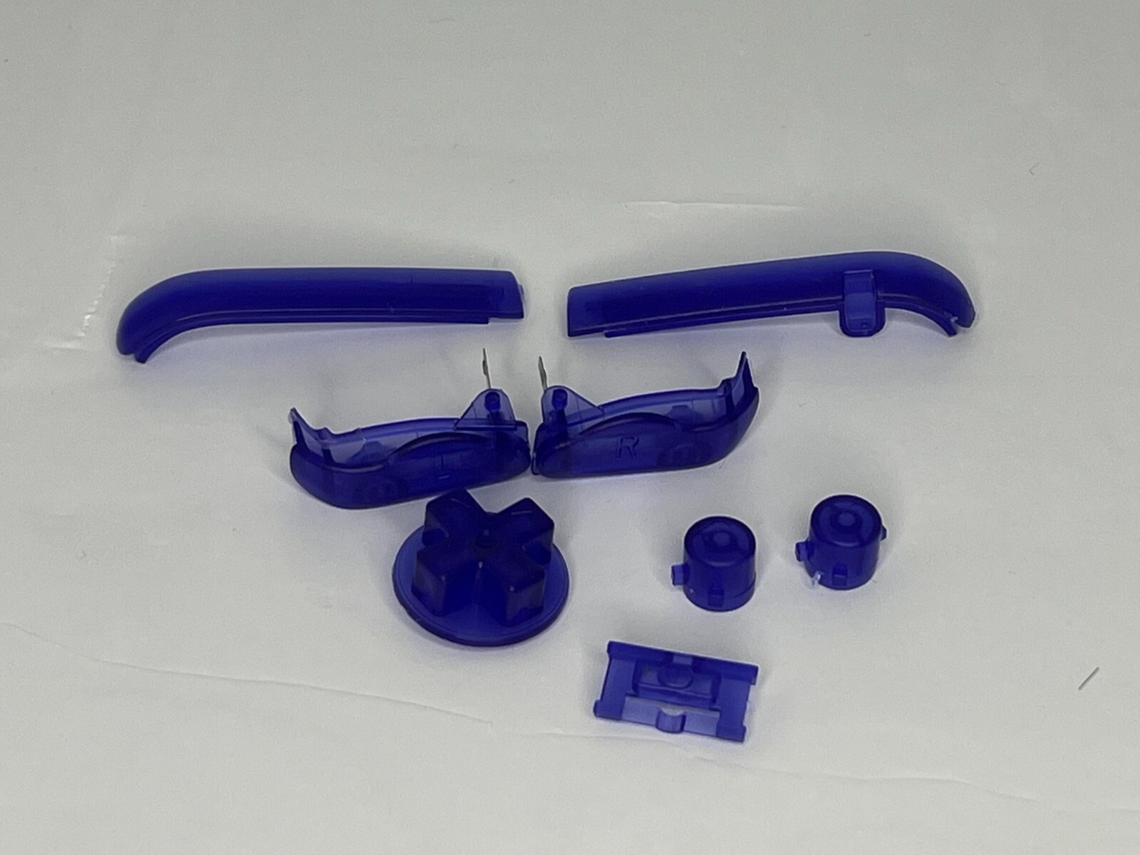 Gameboy Advance Buttons Shoulder R L A B D-Pad Dark Purple | eBay