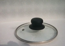 IMUSA Glass Pan Lid For Pot with Inside Diameter 6 5/16" to 6 3/8"