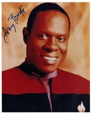 1998  DS9  Avery Brooks (Captain Sisko ) Autographed Color Photograph 8" X 10"