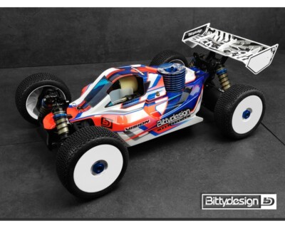 Bittydesign Vision Team Associated RC8B3.2 und RC8B3.1 Karosserie Precut ...