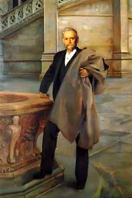 Richard Morris Hunt 1895 Painting by John Singer Sargent 8x10'' Art Print