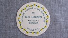 <!--F#f_0-->RARE Orig 1948 Skerman Motors 'BUY FX HOLDEN AUSTRALIA'S OWN CAR' Drink Coaster<!--F/-->