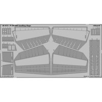 MW22 Eduard 48872 P-39/400 Landing Flaps 1/48 Pe Set For Eduard