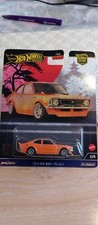 HOT WHEELS - ´72 TOYOTA COROLLA LEVIN  ORANGE       REAL RIDERS 1/64  ´NEW*