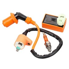 Racing CDI (Offen) Zündspule Zündkerze Für 4 Takt 4T Roller GY6 139QMB Motoren