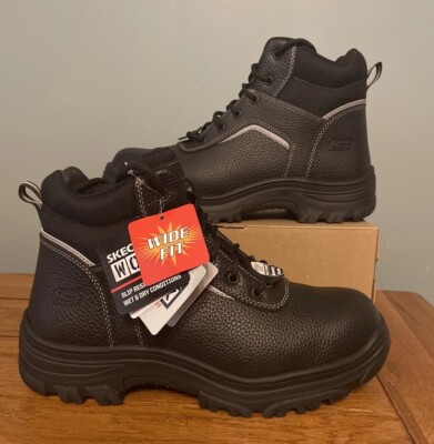 Safety Boots Skechers Wide Fit Mens Boots Skechers Work Steel