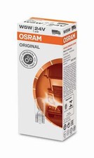 10x Stück W5W 24V 5W W2.19.5d Original Faltschachtel OSRAM LKW lampe Glühbirne.