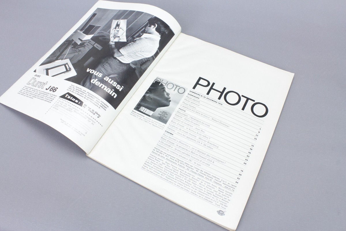 PHOTO Magazine Décembre 1971 – 106 Pages, édition Vintage Sur La Photographie, Bon état