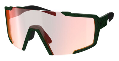 SCOTT SHIELD Sunglasses -NEW- Cylindrical Shield Lens + Protective Sleeve + Case