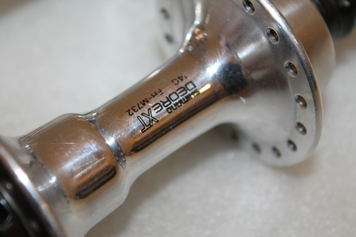 Paire De Douilles De Moyeux Shimano XT - FH-M732 / HB-M730 - 36 Trous - Quick Release
