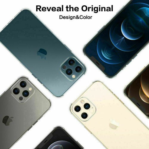 Premium Hülle für Apple iPhone 12 Pro MaxLiquid Silikon Case Kamera Linse Cover - Bild 18 von 27