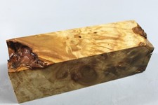 Pen/Knife Scales Golden Camphor Wood Burl Turning Blank 7.5"x2.35"x2.35"