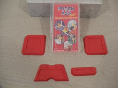 Fugen ASS Fugengummi Abzieher Spezial elastische Fugen das Orignal 4-teilig