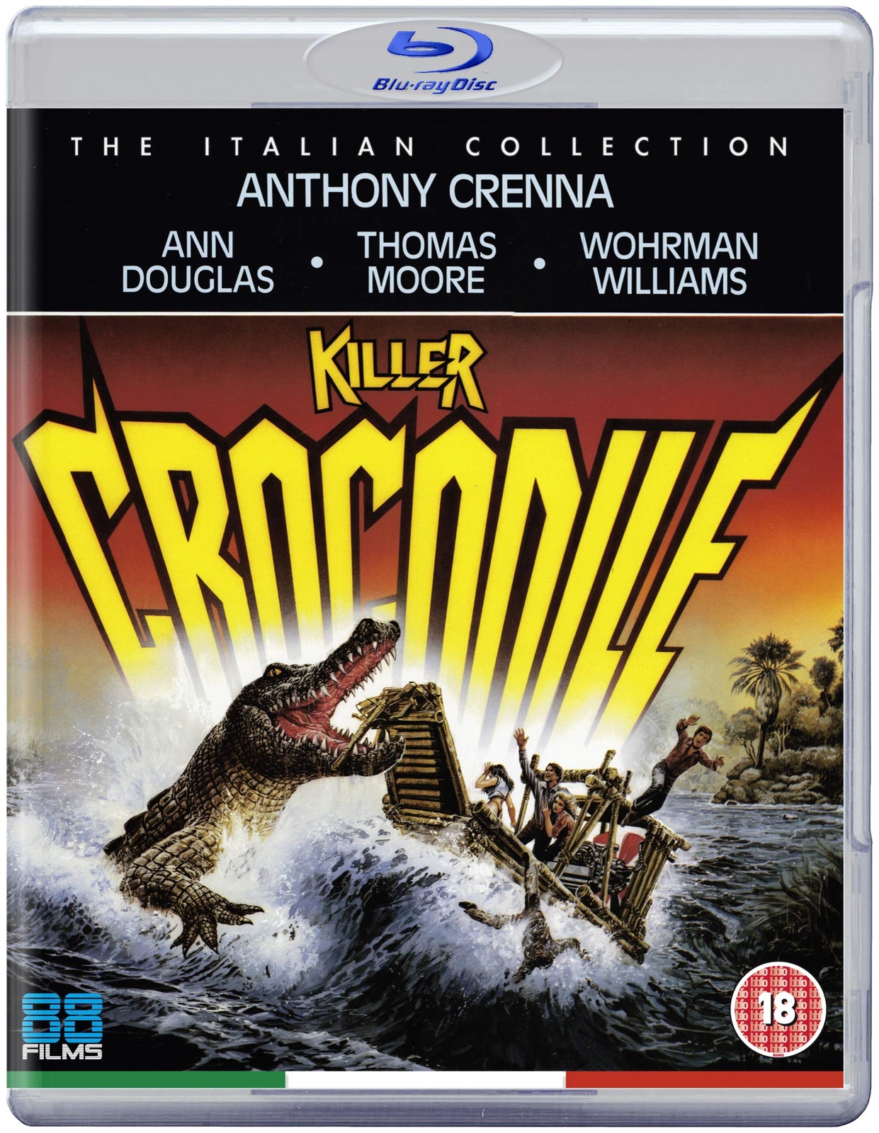 Killer Crocodile (Blu-ray) Richard Anthony Crenna Pietro Genuardi John Harper