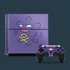 PS4 Vinyl Skin & 2x Controller Skins, Pok&eacute;mon Themed.