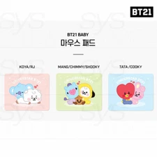 BTS BT21 Official Authentic Goods PVC Mouse Pad Baby Ver by Royche +Traking Num