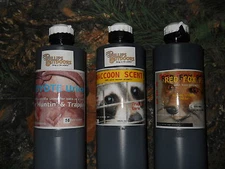Raccoon Urine 16oz. - for a trap lure, dog training & masking human scent, 