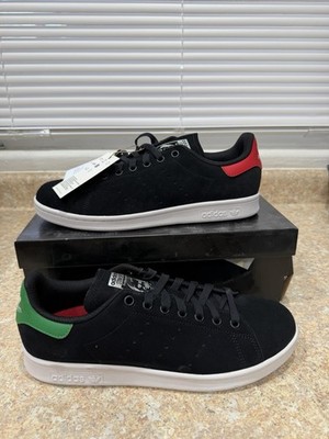 Adidas Men's Stan Smith ADV Black White Green Red Shoes GX9750 Size 9.5