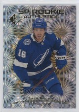 2021-22 SP Retail Rookie Authentics Gold Patterned Foilboard Taylor Raddysh g4k