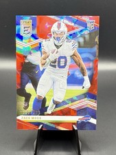 2020 Panini Chronicles Elite Update Red /399 Zack Moss #230 Rookie RC