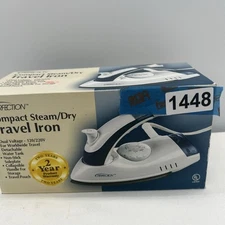 Compact Steam/Dry Travel Iron, Gourmet's Best