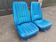 CHEVROLET CORVETTE C3 : GM BRIGHT BLUE SEATS FOR YOUR C3 1968/70 CORVETTE C3