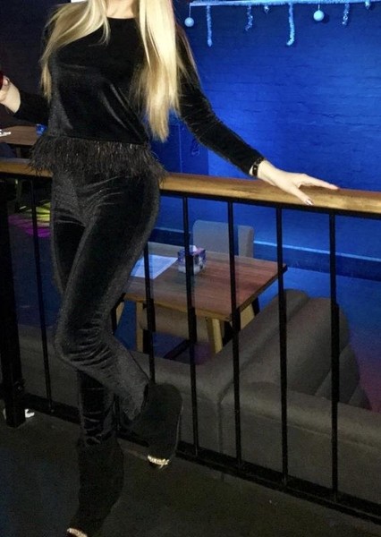 Women Dolce & Gabbana Suit Black Velour 36 / S /