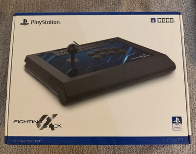 HORI Fighting Stick Alpha for PS5/PS4 Wired USB Arcade Controller