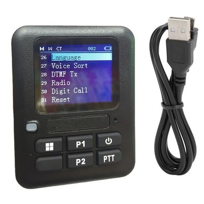 Black Walkie Talkie Frequency Counter Meter Tester  Decoder Analog/Mute Counter