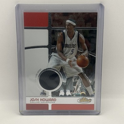 2005-06 FINEST FACT RELIC CARD #FFR-JH Josh Howard #/1629 Dallas Mavericks 