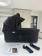 Thule Urban Glide 2 Bassinet (Black) with adapters