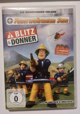 Feuerwehrmann Sam - Blitz und Donner, 6 feurige Geschichten - DVD - Fireman Sam